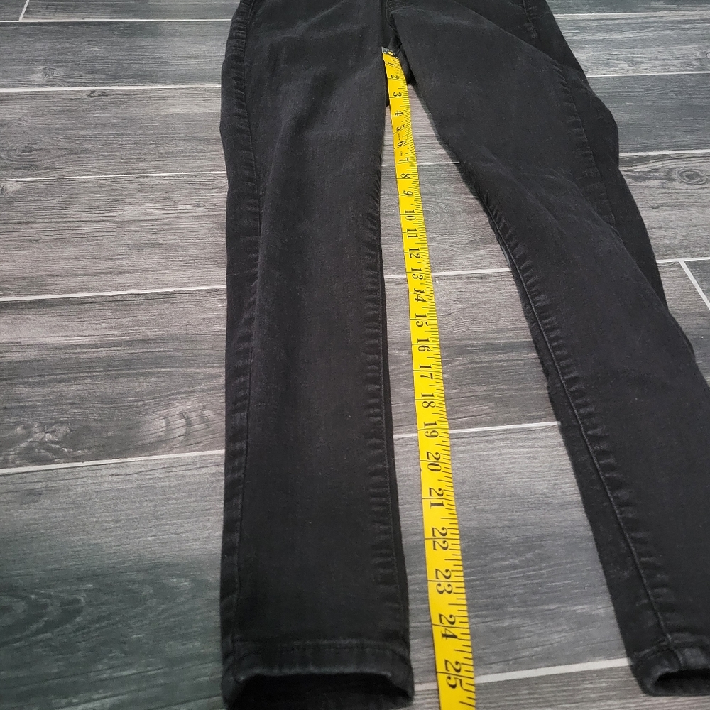 Old Navy Rockstar Jegging Black Ankle Length Size 4 - Picture 5 of 8